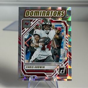 🔥 2025 Chris Godwin Panini Donruss Dominators Prizm. Tampa Bay Bucs